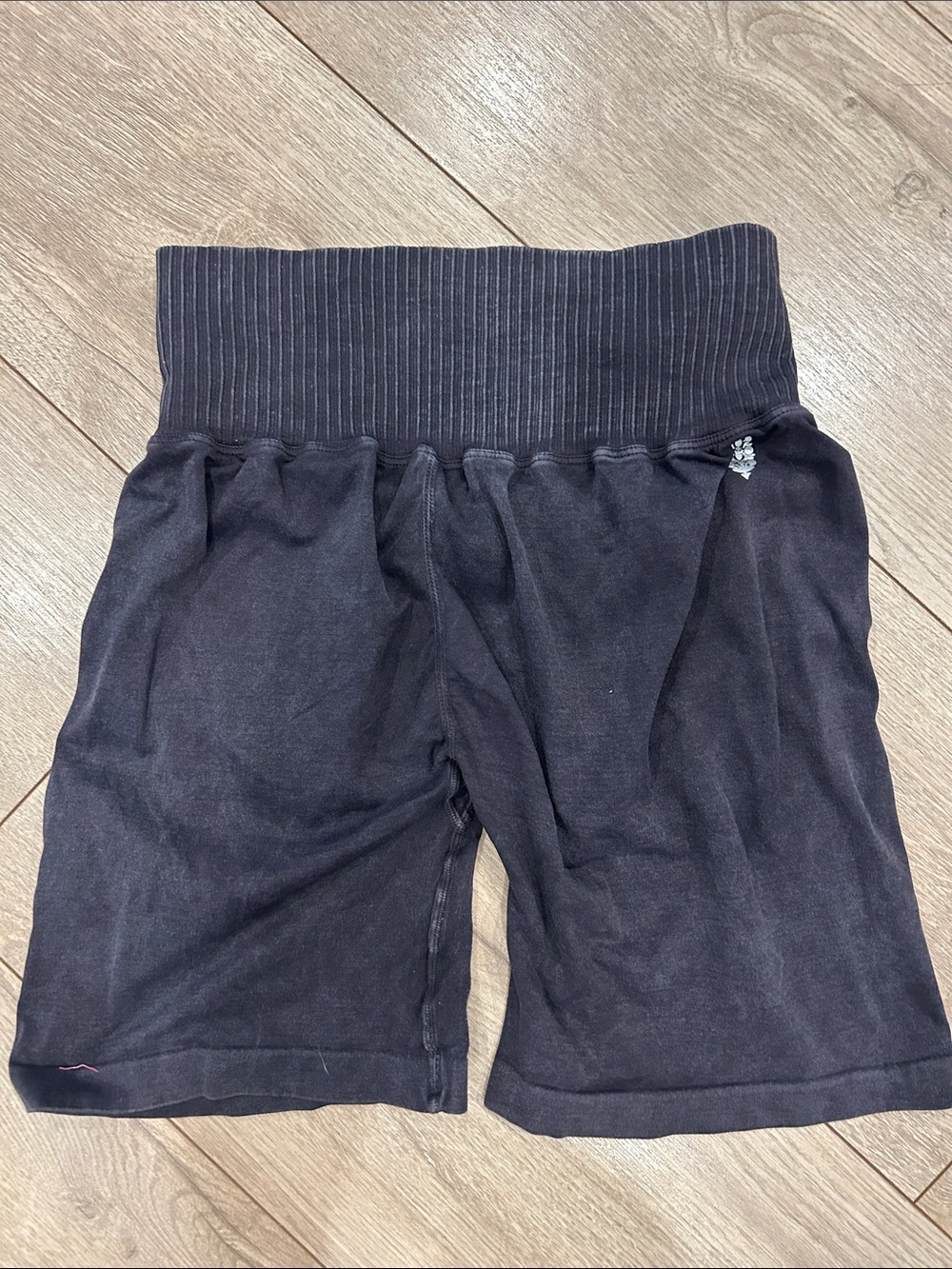 Free People Good Karma Ruched Shorts